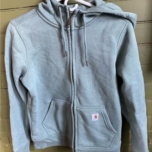 Carhartt Women’s teal zip-up